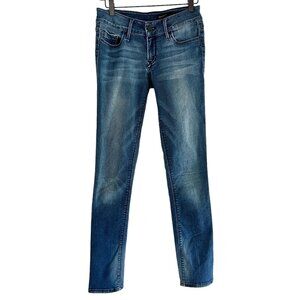 Black Orchid Fools Gold Skinny Jeans Studded Jewel Size 27